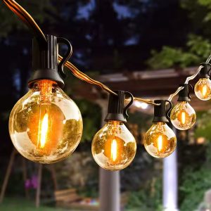 G40 глобусни светлосни низи - 25 сијалици, 7,5 м, проширливи | YARDBULBS