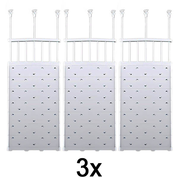 3x Распоредлива полица за чување | SHELFEXPEND