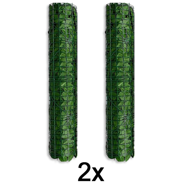 2x Панел за приватност со вештачки лисја | LEAFPANEL