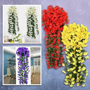 Букет од вештачки цвеќиња, реалистични | HANGROSE